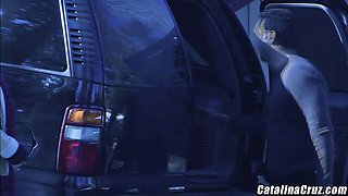 Exquisite Carmen and Steve's big tits dirt