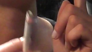 Smoke and Blowjob with Cumshot on Mouth