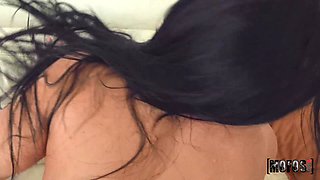 The hottest POV action with busty MILF and younger guy