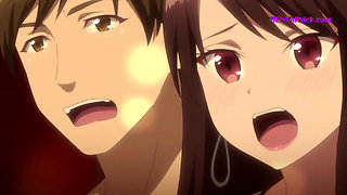 Massive Pussy Licking and More Cum on First Swinger Party for Busty Babe