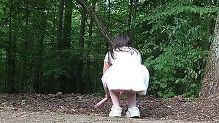 I played too long and had to pee in the park. There was no toilet.