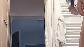 Latina with Big Ass, Hairy Pussy, Big Tits, Big Ass. Horny MILF Strips and Masturbates with Moans.