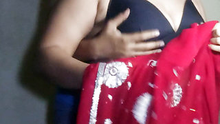Indian Fuck at Home on A Reunion, Husband Left for Night Shift, Intense Romance with Room Partner Begins