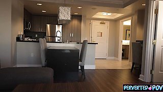Perverted POV featuring Willow Ryder's cum on ass clip