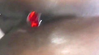 Big Entering La Ebony After Getting Sucked up to the Devil Balls in La Casa Hyped