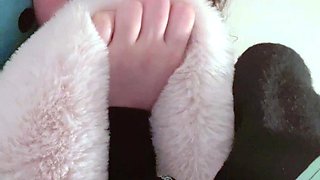 Pretty redhead webcam masturbation show