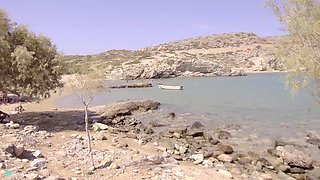 Searching For A Perfect Beach Itanos Beach Greece Crete - Sex Movies Featuring Katya-Clover