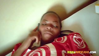 Horny Busty Auntie Gets Her Black Cock Dosis! - Black African