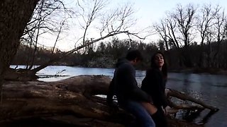 Outdoor Sex with my 18yo Amateur Girlfriend