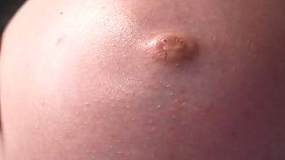 Pregnant Goddess and Her Slave Training. Slave's Last Chance