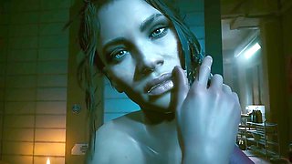 Cyberpunk 2077 sex scenes collection featuring Panam in full nude mode
