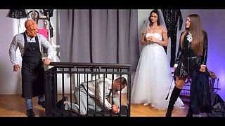 Vip4k. pre-wedding slutting in the fetish funhouse!