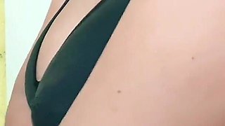 Horny Beautiful Desi Girl Was Changing Cothes I Made Her Pussy Wet by Playing with Her Boobs Full Real Video with Bhojpuri Audio