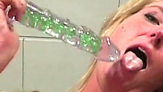Dildo from below