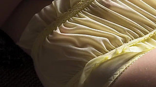 Camel Toe Pussy Tease In Vintage Panties