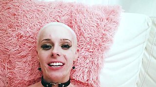 Creampie reward for sex crazed MILF freak with small tits