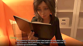 3D visual novel game featuring big natural tits and an erotic storyline