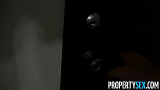 Propertysex Beautiful Agent With Nice Tits And Ass Fucks New Client