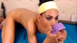 Anal Webcam Show with a Sex Toy