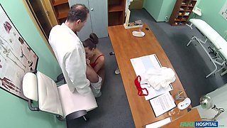 Hot new nurse shows doctor why she's best for the job