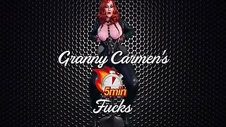 Granny Norma Jeans Gigantic Dildo Fuck Attempt Cams14