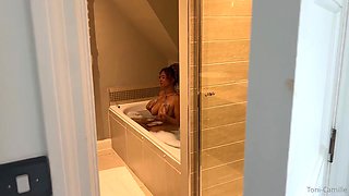 Hot spic wife footjob porn