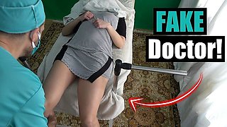 Fake Gyno Examination Doctor Fuck My Wife!