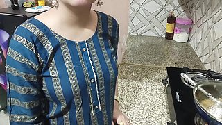 Hindi Sex Story Roleplay - Stepmom Seduces Her Stepson for the Hardcore Fucking in the Kitchen
