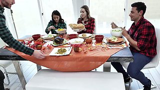 Thanksgiving Day With A Friend's Daughter