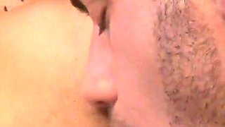 Sexy brunette with lots of cock