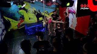 Ggg John Thompson- Sexy Claudia Enjoys Giant Coks in Her Horny Pussy and Mouth in a Wild Bukkake Gangbang