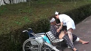 Incredible Japanese girl Mai Tsuruta in Crazy Outdoor, Nurse JAV clip