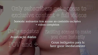 I'll never let my husband covered in cum... All that milk goes straight to my tummy.