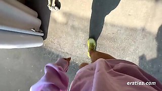 Cute Babe Cherry B Masturbates Outdoors On Her Farm In Italy