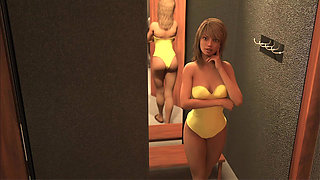 Buying New Outfits for Teen Christine