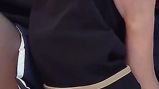 Blindfolded Pantyhose Sex with a Cute High School Girl in Uniform, Irresistible Creampie Inside Her Vagina, Amateur Blowjob,