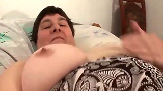 BBW Granny Masturbating