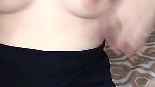 Nipple Shaking Orgasm After Sexy Workout