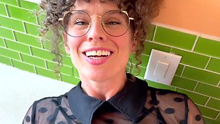 Kinky stepmom gets anal filled in the kitchen - Amateur POV