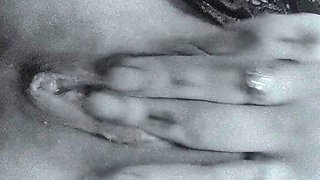 Sexy Babe Squirting in Lingerie