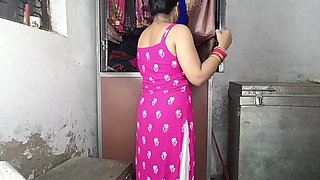 Today My Brother in Law Saw Me in a New Dress and Caught Me and Fucked Me. Clear Hindi Audio.