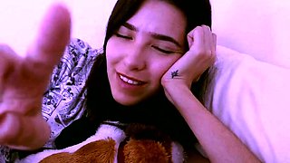 ASMR Glow Unedited Video in Panties - When You Can't Sleep