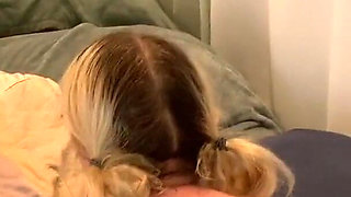 Stepdaughter Helping to Make a Porno - Gets Creampied