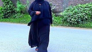 Indian Muslim BBW Aria Mia Fucked Hard on Jungle Road Trip - Outdoor Sex Vlog with Desi Hindi Audio