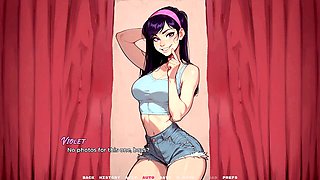 Game girl, visual novel, anime hentai