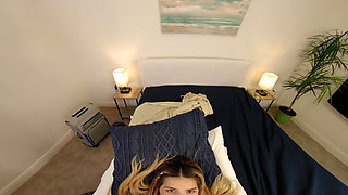 Stepdaughter Shares Bed with Stepdad