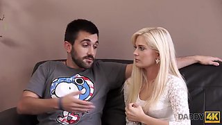 Dad send guy away to have opportunity to fuck his girlfriend