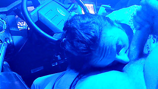 Blowjob in My Truck Cum in Mouth