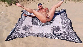 A Good Bitch Fucked on the Beach