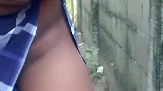 Fingering My Shaved Pussy Outdoors Fan Request